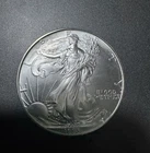 1993 Silver American Eagle $1 - BU - Brilliant Uncirculated, Blast White