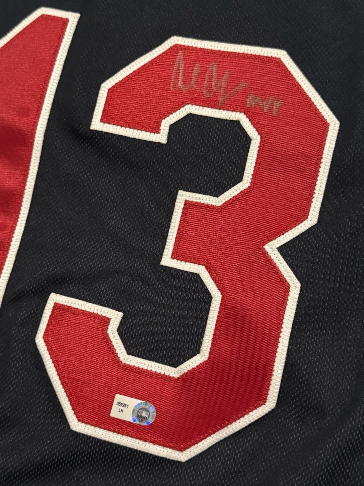 Carl Crawford Signed All Star Team Issued Signed Jersey MLB COA Rays MVP - image 2