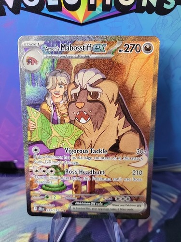 Arven's Mabosstiff Ex #235 Pokemon Destined Rivals