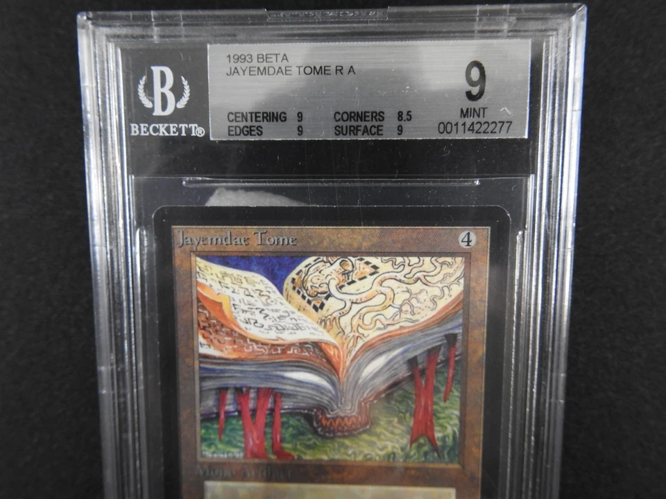 Jayemdae Tome BGS 9 MINT [Limited Edition Beta] Mtg Magic Free Shipping - Image 3 of 4
