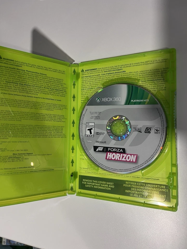 Forza Horizon (Kinect Compatible) - Microsoft Xbox 360 Platinum Hits No Manual - Image 3 of 4