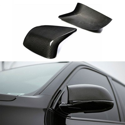 For BMW X5M F85 X6M F86 Carbon Fiber Rear View Mirror Cover Add on 2015+ A