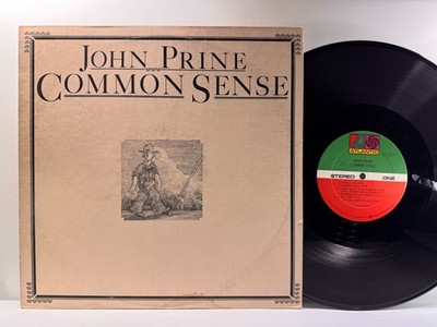 Country Rock LP JOHN PRINE Common Sense Atlantic 1975 VG+/++