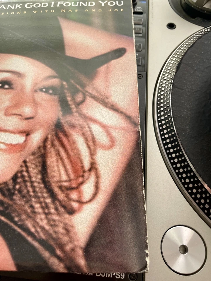 Mariah Carey & Nas – Thank God I Found OG 2000 Press 12" in Picture Cover VG+/VG - Image 2 of 4