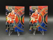 2024 Panini Select WNBA - Aerial Powers #145 Red & Blue Prizm /399 2 Card Lot