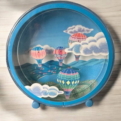 Vintage Otagiri Ishiguro wind up Music Box Around The World In 80 Days. Works