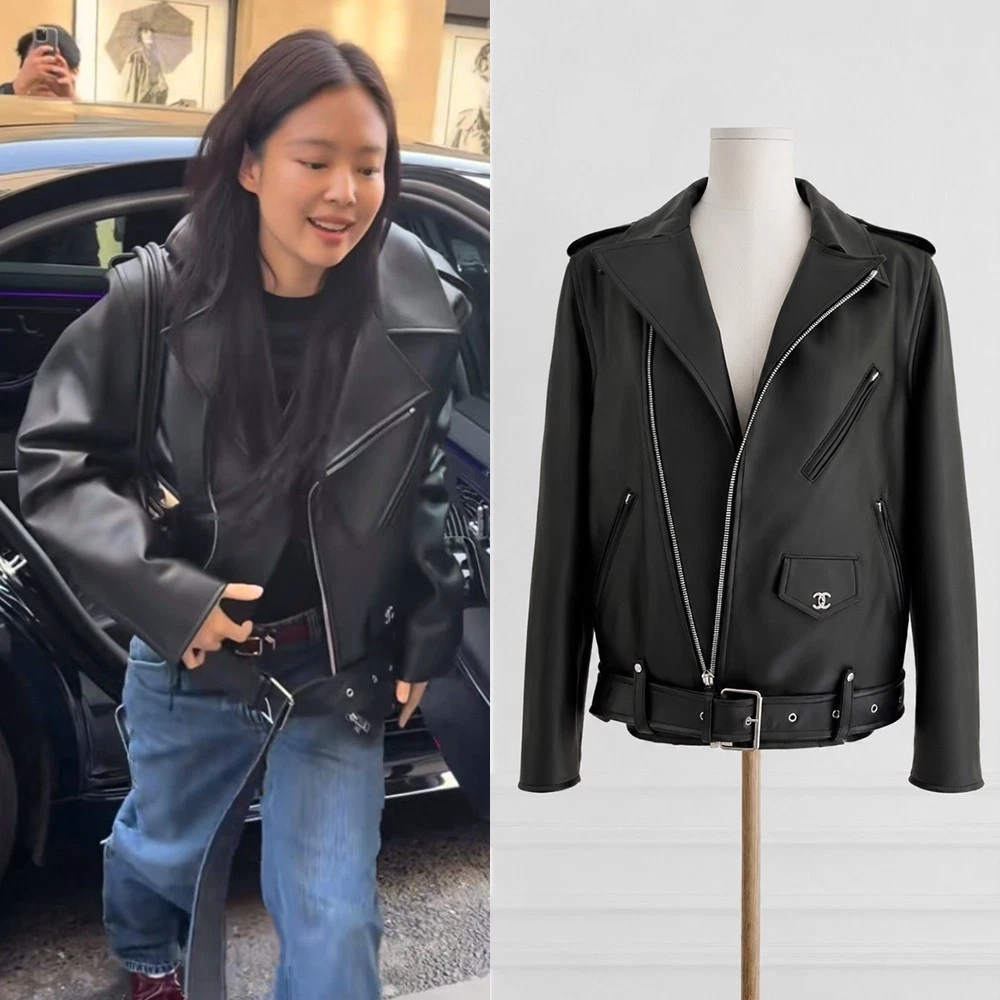 CHANEL Leather Coats, Jackets & Vests for Women for sale | eBay