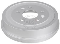 2X A.B.S. Bremstrommel 2934-S FüR Duster Renault Dacia Captur 2 Kangoo 3 Tce 100