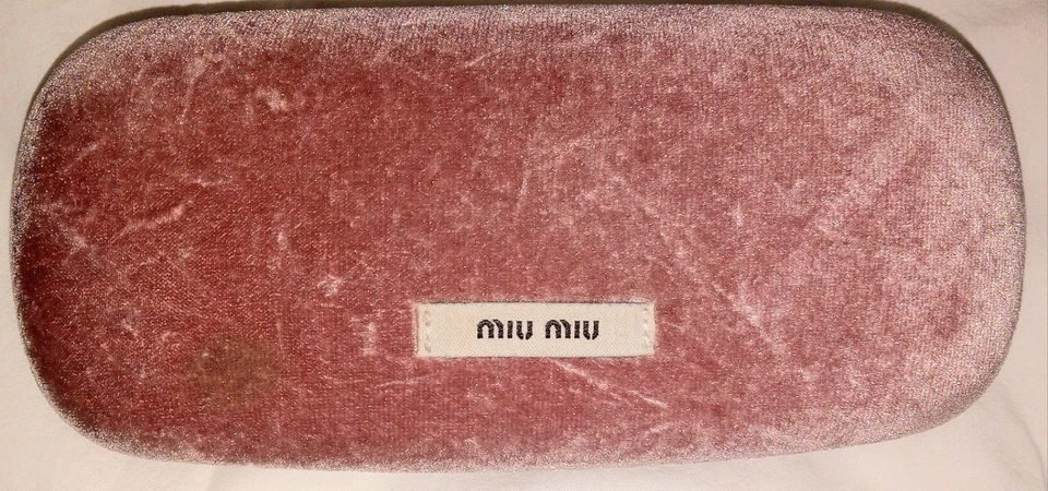 ÓCULOS DE SOL MIU MIU FEITO NA ITÁLIA VMU 50L LAY-101 140 COM ESTOJO USADO - Imagem 4 de 4