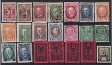 Albania Stamps on a Stockcard - Mostly Mint
