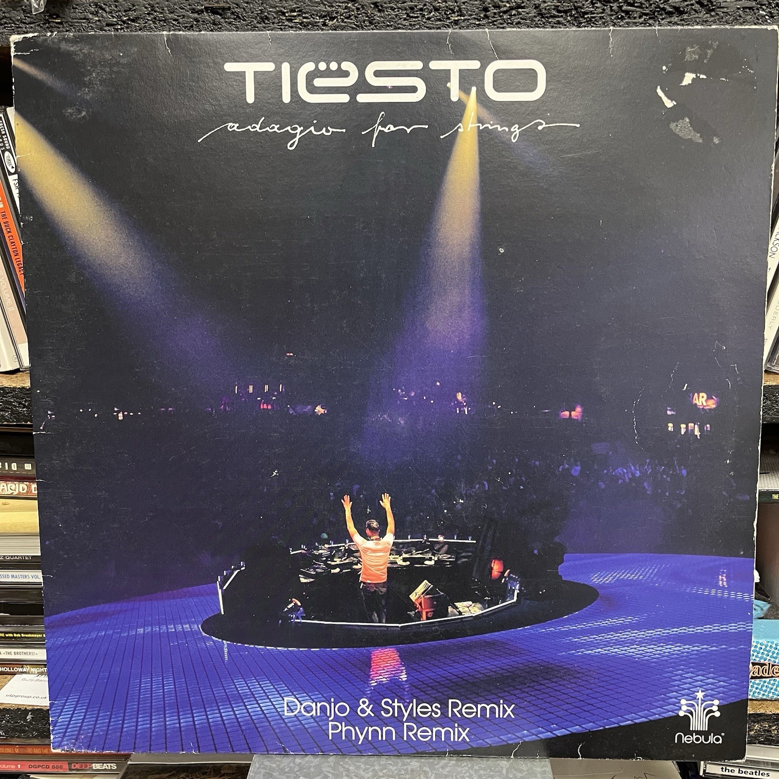 TIËSTO - ADAGIO FOR STRINGS (2005) ORIGINAL DANCE 12" SINGLE IN VG+ CONDITION