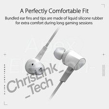 Asus Rog Cetra II Core Wired 3.5mm Rgb Light Interface In Ear Gaming Headphones