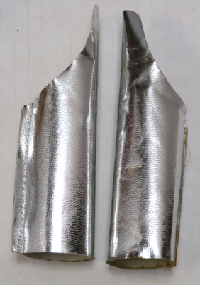 #ad KISS VINTAGE GENE SIMMONS MEGO LEG SHIELDS 1977 AUCOIN $35.00