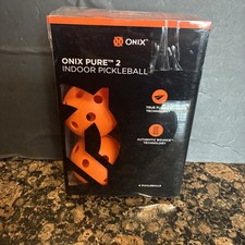 Onix Pure 2 INDOOR Pickleball Balls 6 Pack Orange