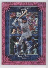 2019 Panini Donruss Elite Series Pink Firework Javier Baez #ES6 07rd