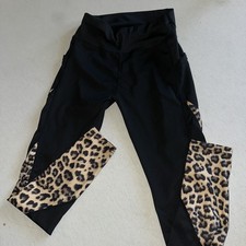 Womens Size Medium Black Leggings