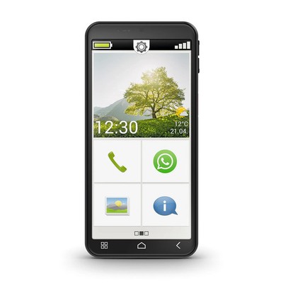 emporia SMART.7lite 128 GB Schwarz Smartphone Handy Mobiltelefon