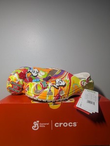 NEW Crocs x Classic Trix Cereal Clog Special Edition Box Men 6 / Women 8 Crocs x Trix Cereal G. Mills Special Edition Tie Dye Classic  main image 4