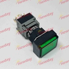1pcs Fuji Electric AH165-TGL Green light Switch push button AH165-TGLG11E3