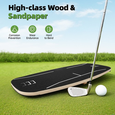 #ad Golf Pressure Plate Weight Shift Balance Board Golf Swing Trainer Training Aid $79.77