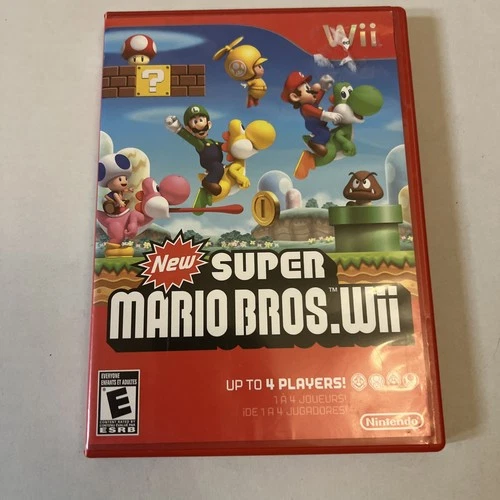 New ListingSuper Mario Bros Wii Nintendo Wii 2009 Tested Game