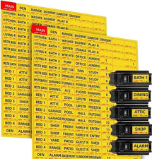 Circuit Breaker Labels, Breaker Box Label, 129 Electrical Panel Labels Fuse Box