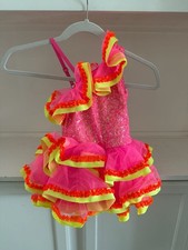 Revolution Dancewear 'Ay Caramba' Kids Sequin Ruffle Dance Costume Style RC17120