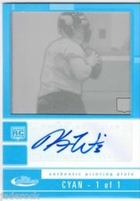 Kyle Wright 2008 Topps Finest Rookie Printing Plate Auto graph #111 (#1/1) RC