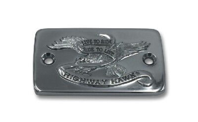 Highway Hawk Clutch Cylinder Cover ''Live to Ride'' L Suzuki VS/VL