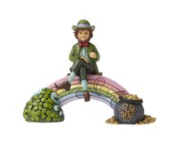 Enesco 4051397 Jim Shore Heartwood Creek Leprechaun On Rainbow ... Free Shipping Enesco 4051397 Jim Shore Heartwood Creek Leprechaun On Rainbow ... Free Shipping