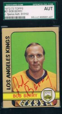 1972-73 Topps #21 Bob Beere Kings JSA Auto