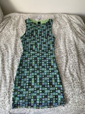 urban outfitters bodycon mini party dress flowers green xs