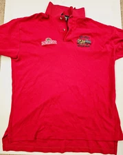 VINTAGE BORDEN ELSIE MILK EMPLOYEE UNIFORM COMPANY SHIRT- LE BLEU BOTTLED WATER