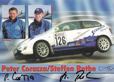 Autografo - Peter Corazza / Steffen Rothe (motorsport)