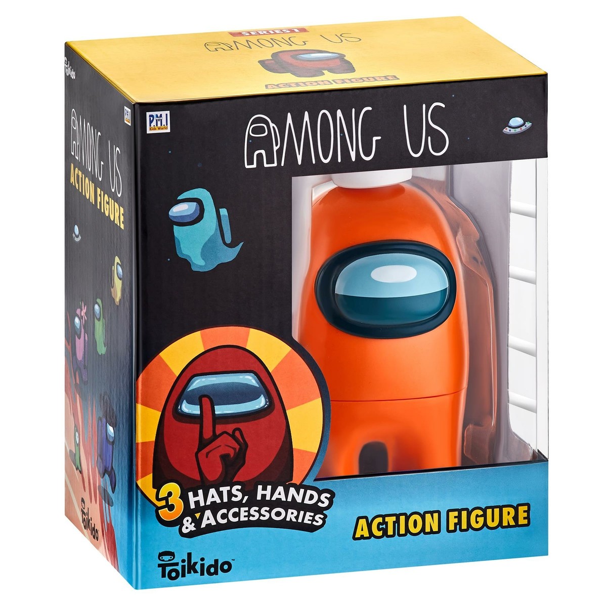 Among Us Orange Action Figure 11.5cm Window Display Box Kids Toys