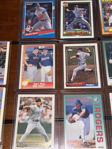 Lot Texas Rangers Baseball Cards Nolan Ryan Kenny Rogers Ruben Sierra Canseco - Picture 3 of 18