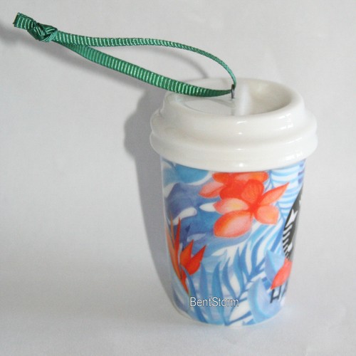2015 Starbucks HAWAII State Mermaid Weihnachtsbaum Tumbler Holiday Ornament 2 OZ - Bild 5 von 7