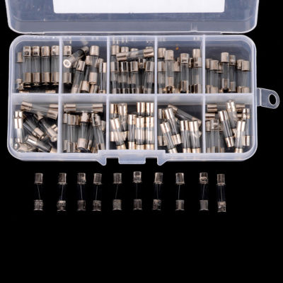 100x 5x20mm Quick Fast Blow Glass Tube Fuse 0.2A 0.5A 1A 2A 3A 5A 6A 8A 10A 15A