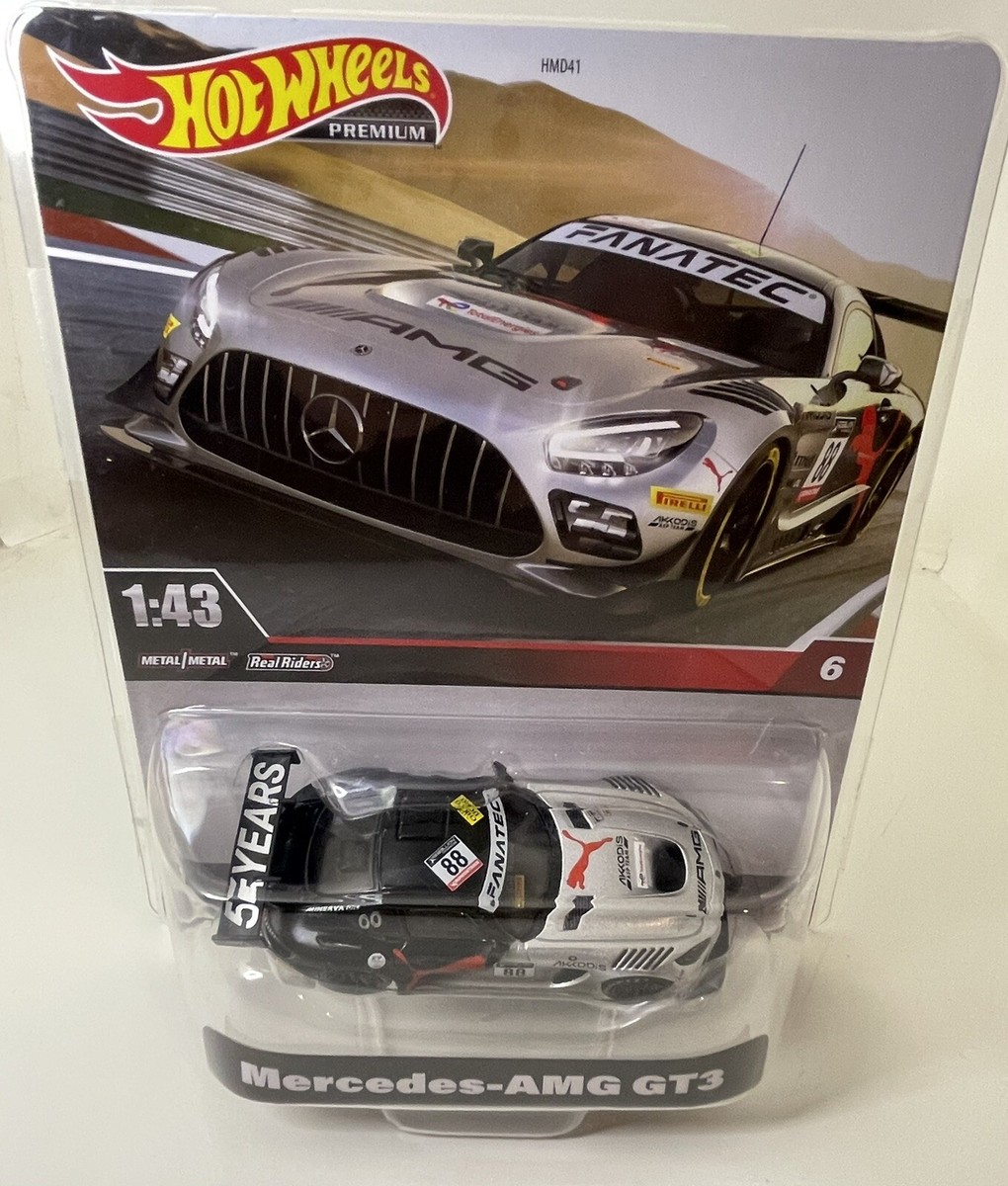 HOT WHEELS 2024 PREMIUM 1:43 SCALE MERCEDES-AMG GT3 | eBay