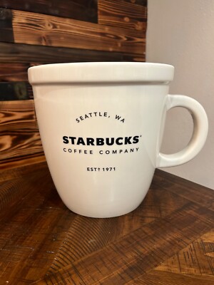 Starbucks Gaint Abbey Classic Ceramic Mug 138 oz Limited Edition | eBay