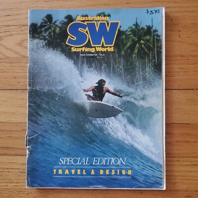 Australian Surfing World Magazine 185 Surfer 1980s GREAT PHOTOS IMPORT RARE