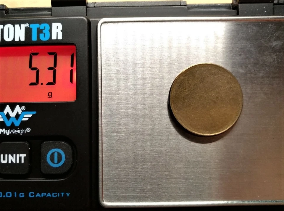 100 Pesos - Blank Planchet Error ND (1992-2012) + Coin 1993 - Colombia - Image 3 of 3