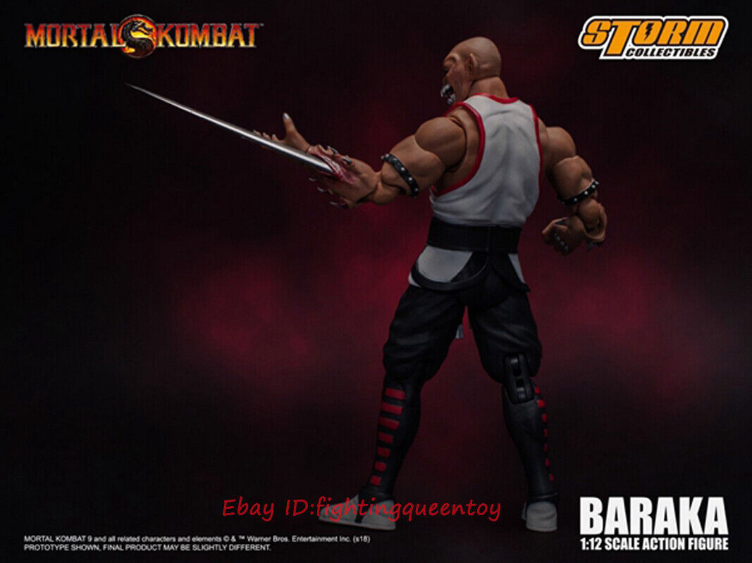 Baraka mortal kombat Sticker for Sale by SkeleMod