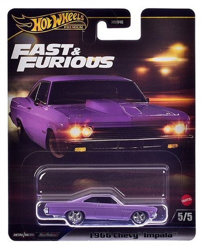 💜 Hot Wheels 1966 Chevy Impala 🔥 2025 Fast & Furious 🔥 FREE SHIPPING 💜
