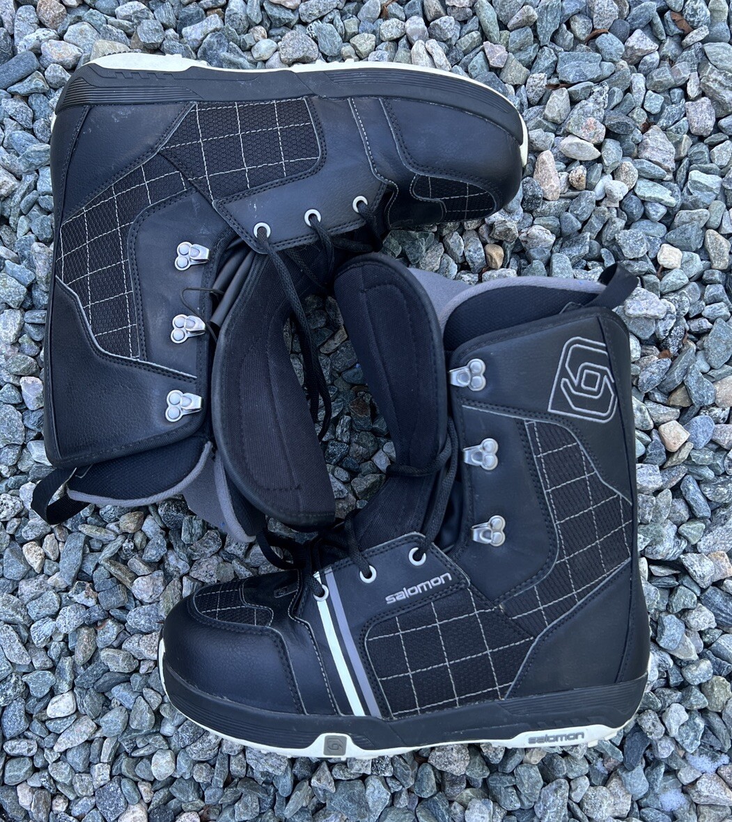 Stivali Snowboard Salomon Source Uomo Taglia 9 Nero Thermicfit Echelon ✅
