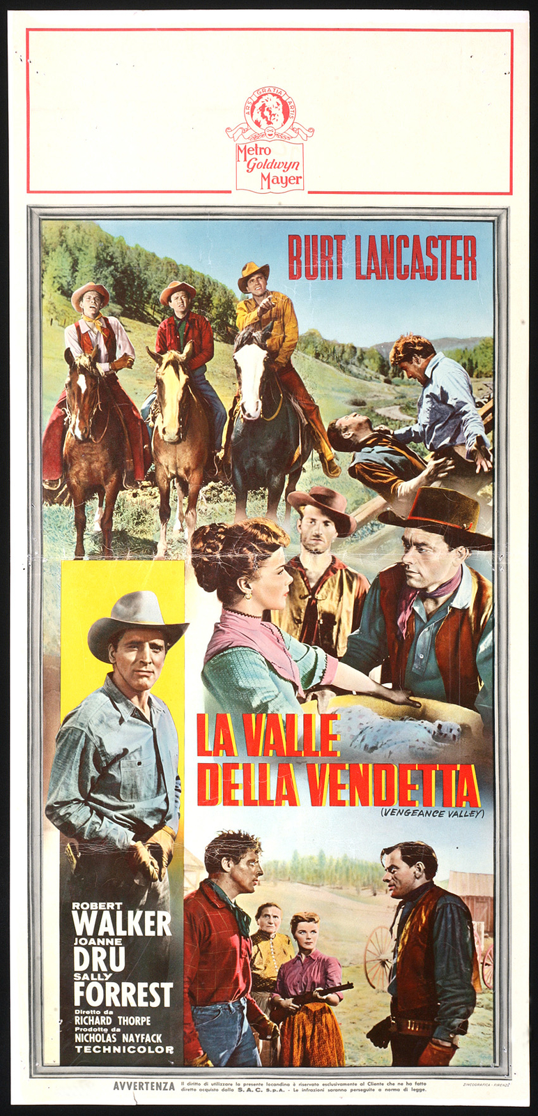 Locandina originale film Vengeance (1970) - Regia di Chang Cheh