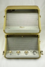 Vintage Silvertone Model #1234 Reel To Reel Tape Radio Player Recorder Speakers