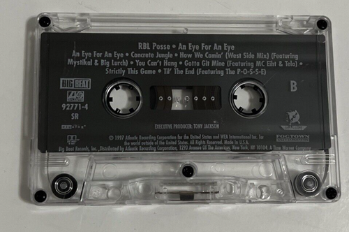 RBL Posse Cassette tape original 1997 an eye for an eye 1997 Tested - Picture 4 of 5