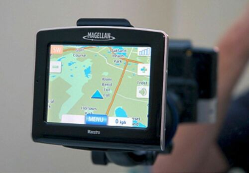 Magellan Maestro 3200 voiture portable GPS système de navigation petit appareil portable B - Photo 1 sur 5