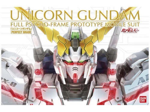 PG 1/60 RX-0 Unicorn Gundam (Prototype Full PsychoFrame)Bandai 